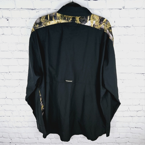 FISHOUFLAGE | long sleeve lightweight quick dry wicking button down shirt - Picture 3 of 7